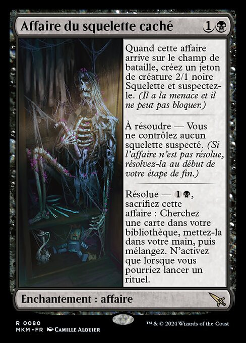 Affaire du squelette caché