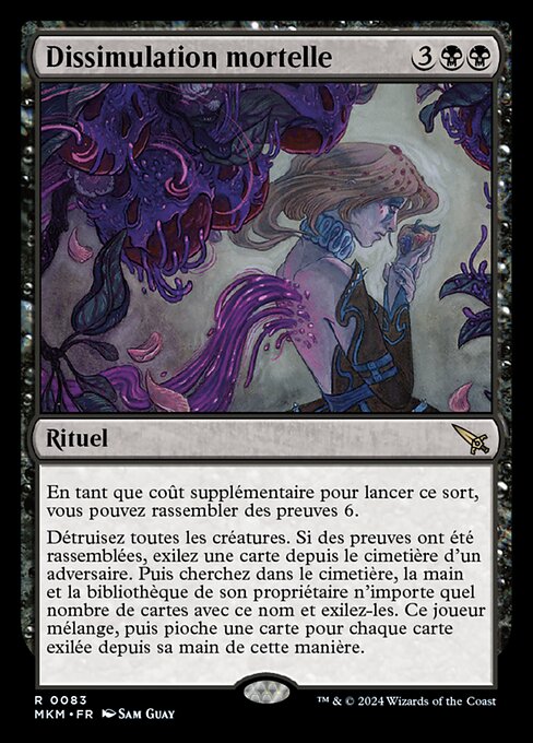 Dissimulation mortelle