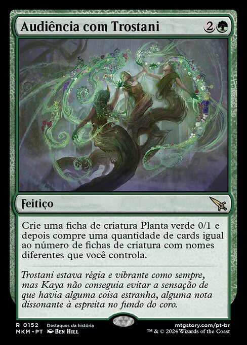 Audiência com Trostani