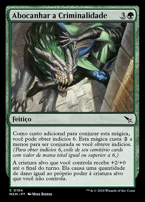 Abocanhar a Criminalidade