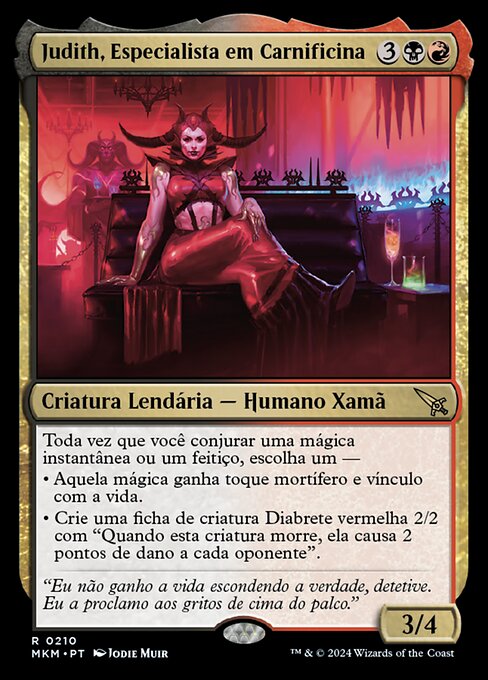 Judith, Carnage Connoisseur