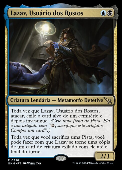 Lazav, Usuário dos Rostos