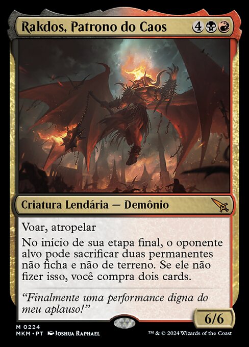 Rakdos, Patrono do Caos