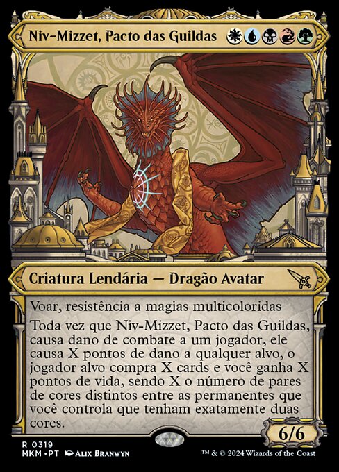 Niv-Mizzet, Pacto das Guildas