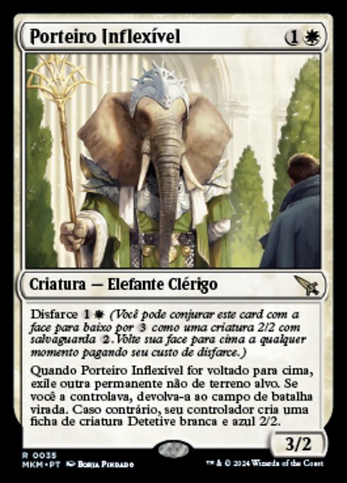 Porteiro Inflexível