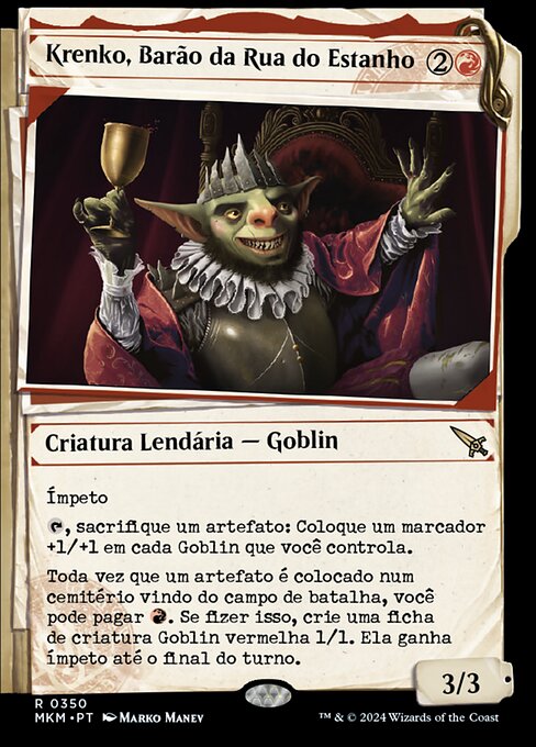 Krenko, Barão da Rua do Estanho