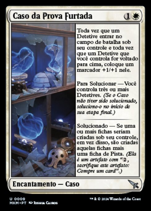 Caso da Prova Furtada