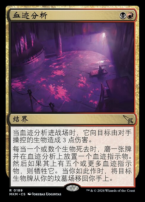 Blood Spatter Analysis