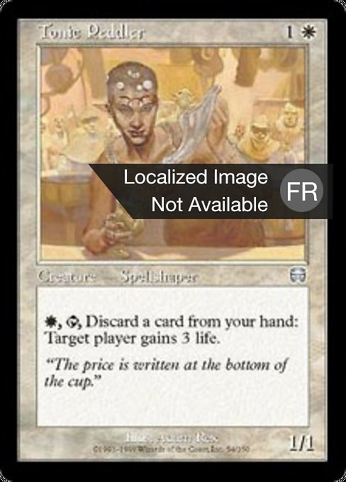 Revendeuse de toniques