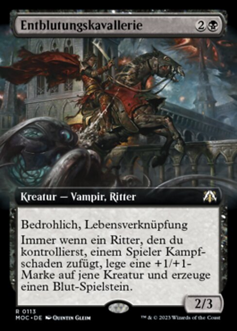 Entblutungskavallerie