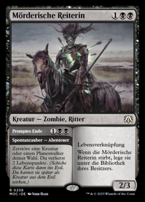 Murderous Rider // Swift End