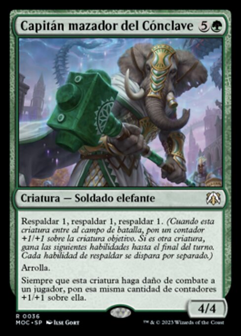 Capitán mazador del Cónclave