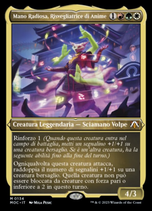 Mano Radiosa, Risvegliatrice di Anime