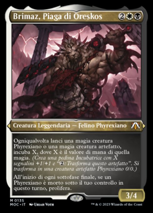 Brimaz, Piaga di Oreskos