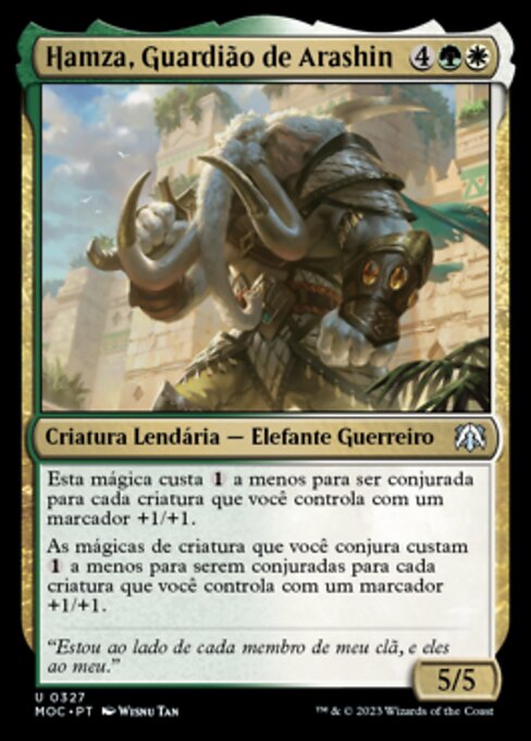 Hamza, Guardião de Arashin