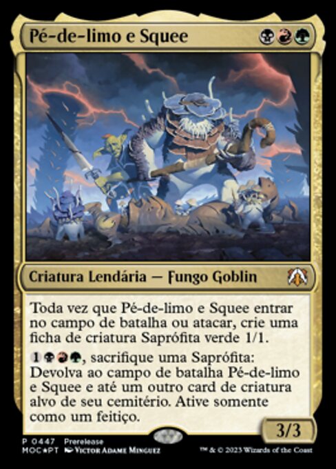 Pé-de-limo e Squee