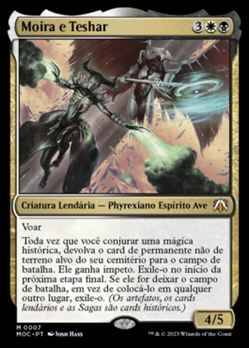 Moira e Teshar