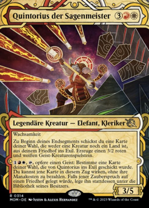 Quintorius der Sagenmeister