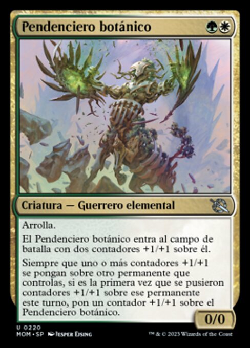 Pendenciero botánico