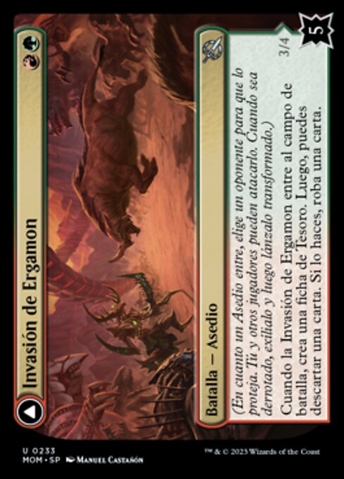 Invasion of Ergamon // Truga Cliffcharger