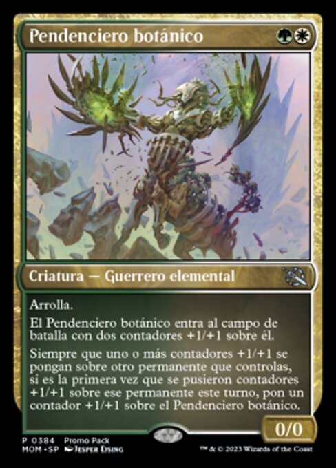 Pendenciero botánico