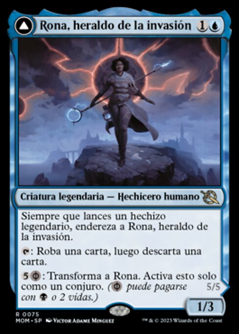 Rona, Herald of Invasion // Rona, Tolarian Obliterator