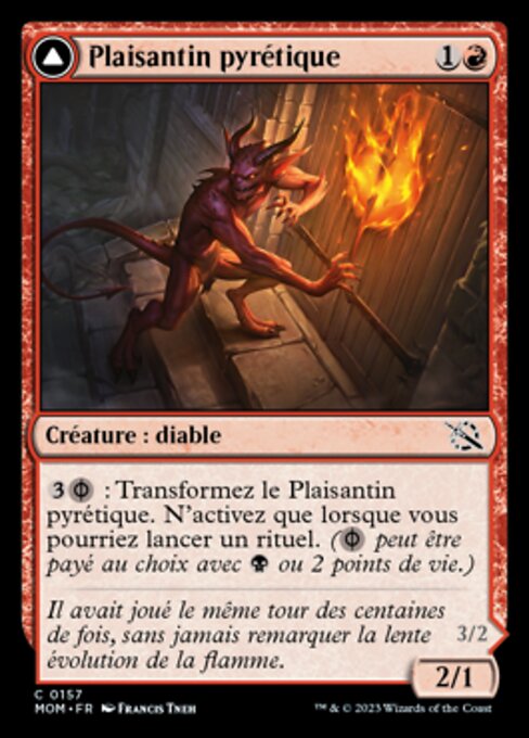 Pyretic Prankster // Glistening Goremonger