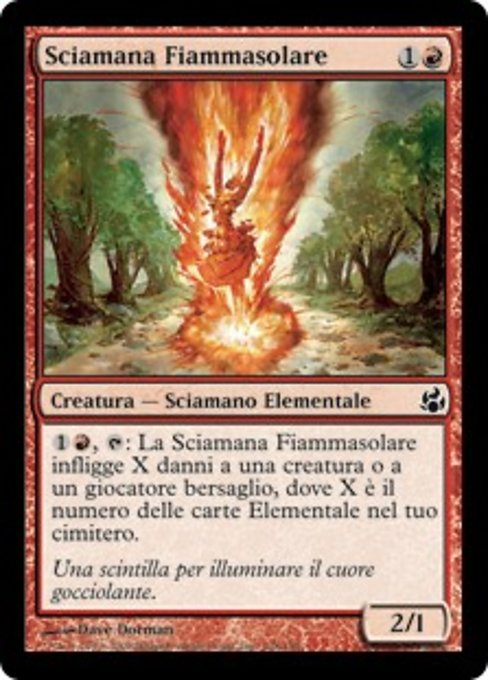 Sciamana Fiammasolare