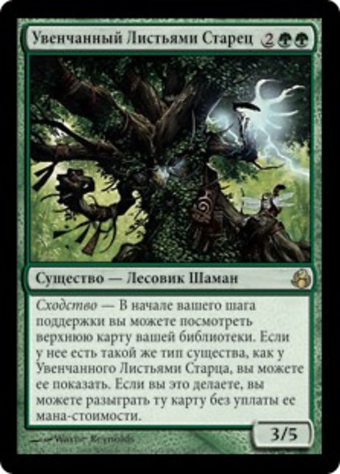 Увенчанный Листьями Старец