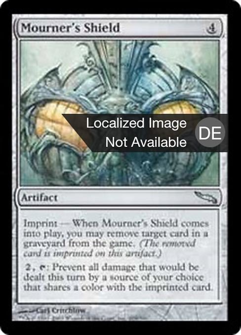 Schild des Leidtragenden