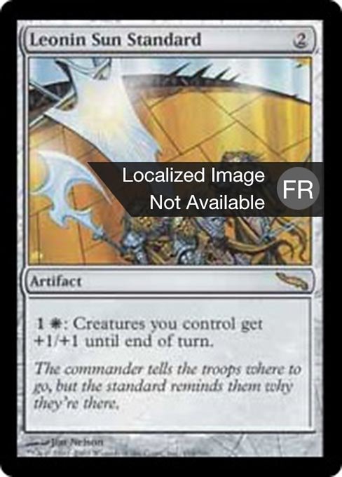 Étendard-soleil léonin