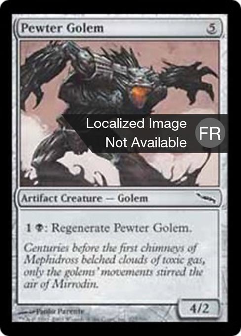 Golem d'étain