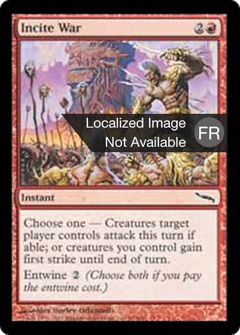 Incitation à la guerre