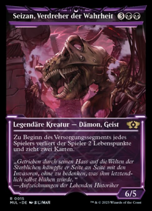 Seizan, Verdreher der Wahrheit