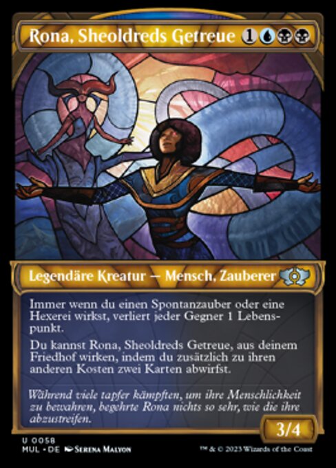 Rona, Sheoldreds Getreue