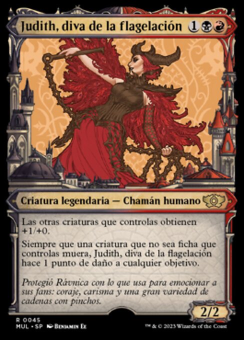 Judith, diva de la flagelación