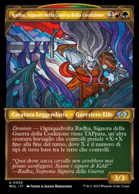 Radha, Coalition Warlord