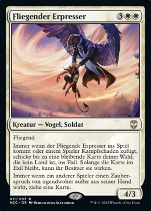 Fliegender Erpresser