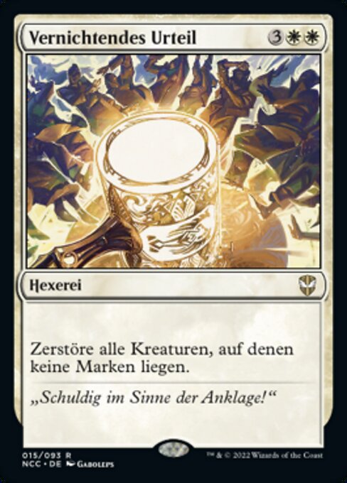 Vernichtendes Urteil