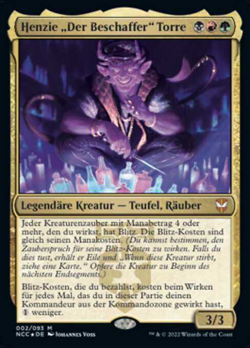 Henzie „Der Beschaffer" Torre