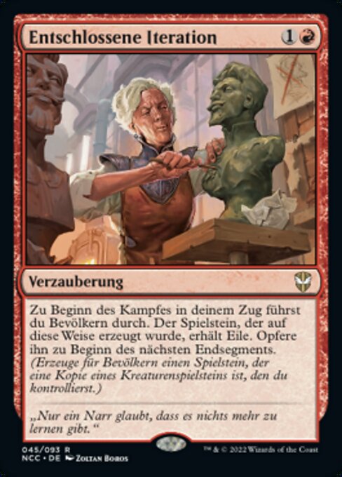 Entschlossene Iteration