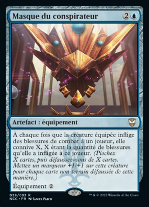 Masque du conspirateur