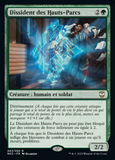 Dissident des Hauts-Parcs