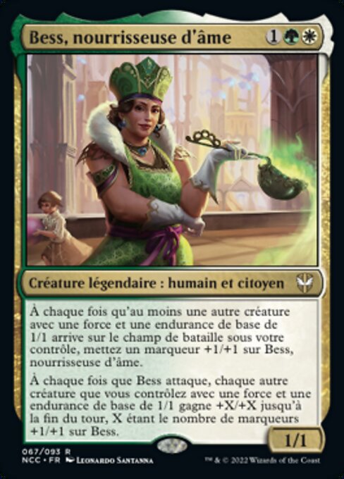 Bess, nourrisseuse d'âme