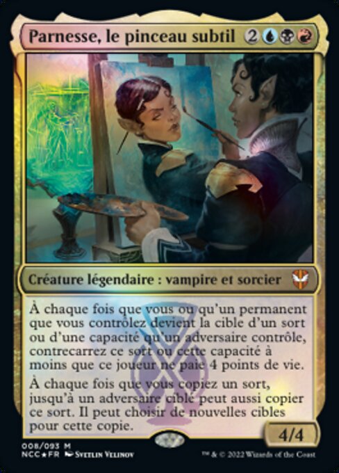 Parnesse, le pinceau subtil