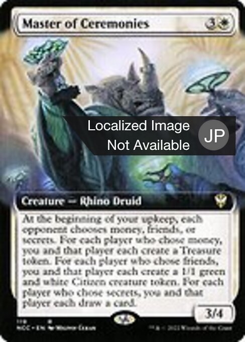 Master of Ceremonies