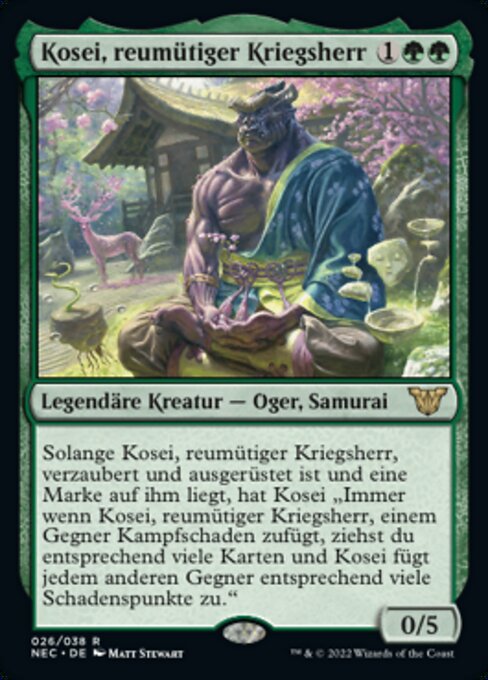 Kosei, reumütiger Kriegsherr