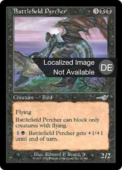 Schlachtfeld-Knochenvogel