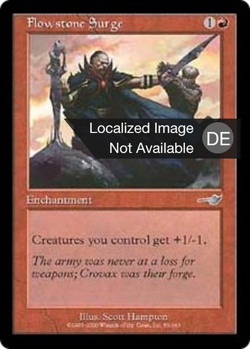 Schmelzsteinströmung