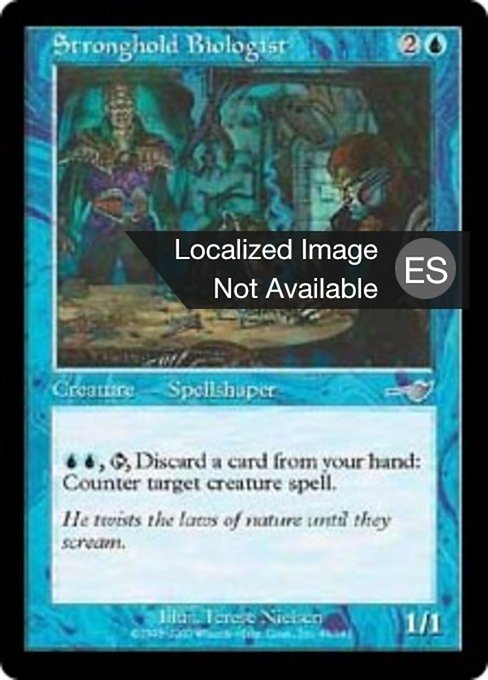 Biólogo de la fortaleza